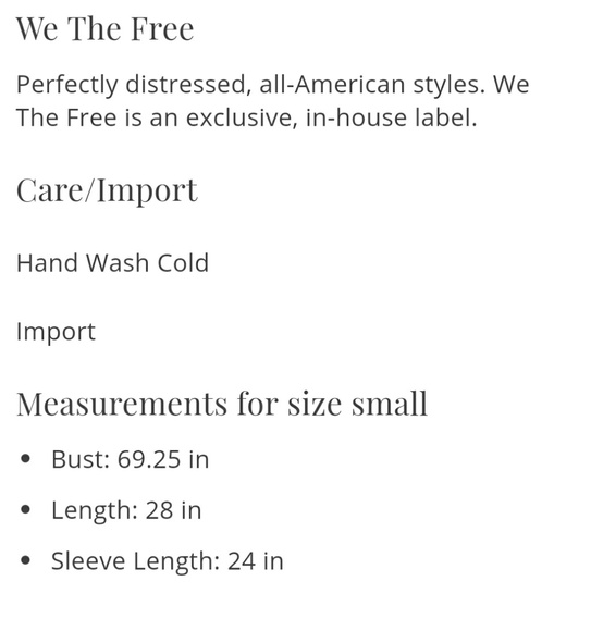 Free People Oversized Terry Turtleneck Tee - Picture 8 of 8